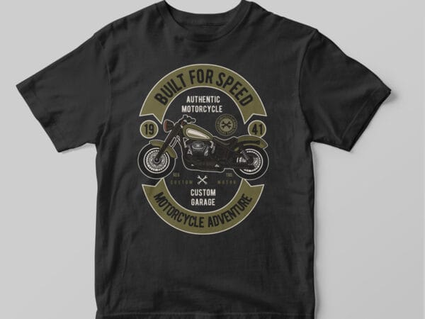 T-shirt Built For Speed