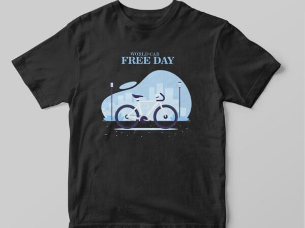 T-shirt Bike Free Day